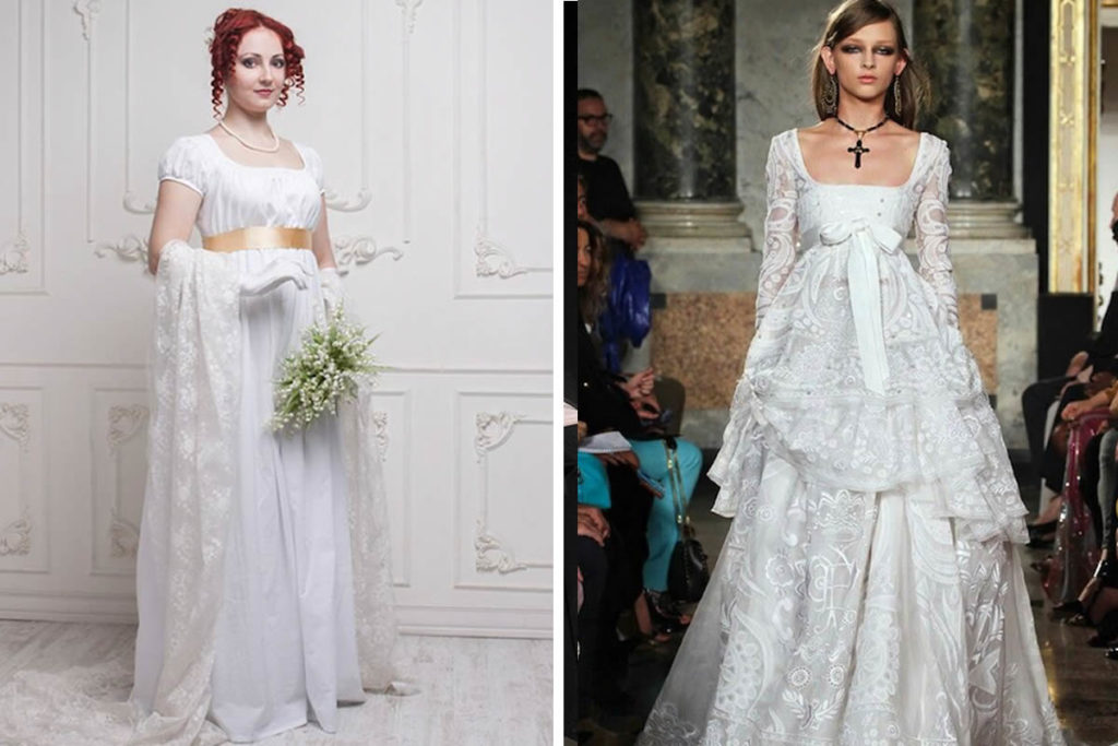 Vestidos de novia inspirados en Los Bridgerton que robarán el