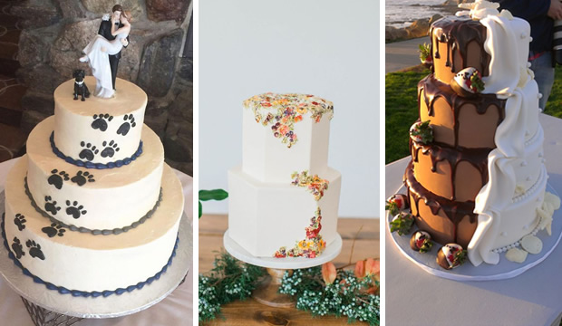 Ideas de Pinterest para elegir tu pastel de bodas