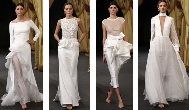 Hannibal Laguna colección novias 2020