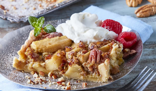 Esta exquisita tartaleta con nuez te hará quedar como toda una máster chef en tu próxima reunión