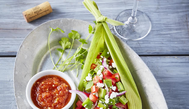Receta de ensalada de nopales a la mexicana