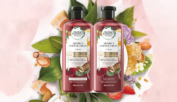 Frutos rojos de café arábigo en tu champú y acondicionador, lo nuevo de Herbal Essences bio:renew