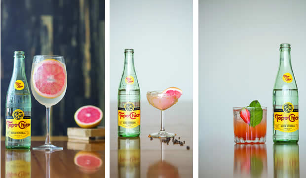 Tres cocteles con agua mineral que te harán creer en el amor