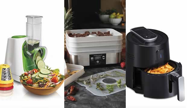 Tres electrodomésticos para elaborar menús saludables
