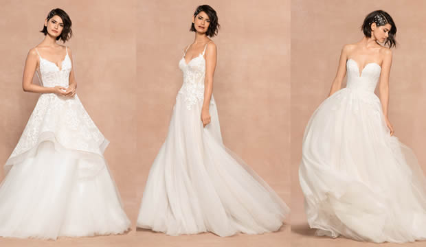 Blush por Hayley Paige colección novias Primavera 2020