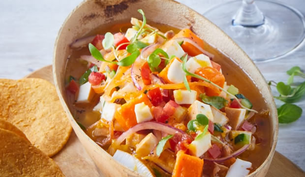 Receta de ceviche peruano