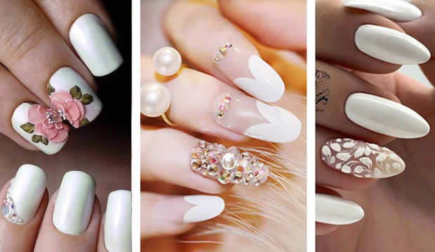 Diez asombrosos diseños de uñas para usar el día de tu boda