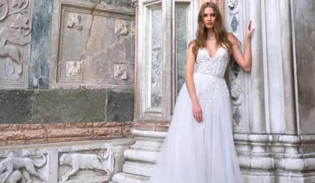 Bliss by Monique Lhuillier colección novias Otoño 2020