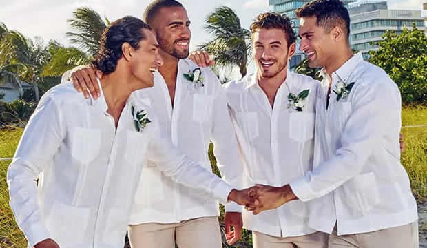 Tips para lucir correctamente una guayabera en el día de la boda