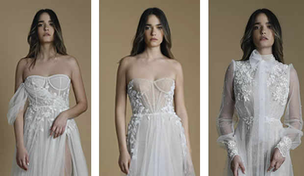 Liz Martinez colección novias Primavera 2021