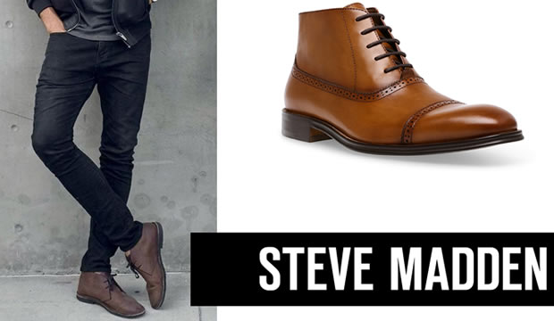 Deslúmbrate con la increíble colección de zapatos para hombre Steve Madden