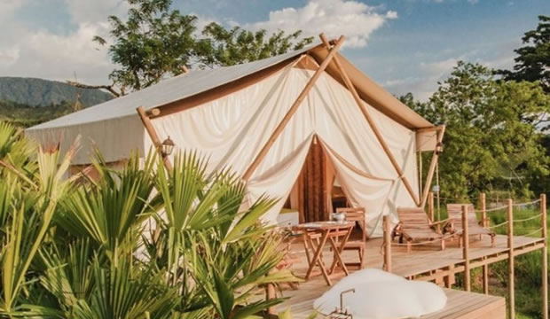 Glamping entre montañas, ¡en Nuevo León!