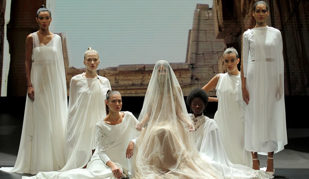 Lorena Panea colección novias 2021