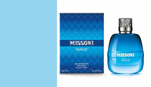 Missoni Wave la fragancia diseñada para resaltar el estilo y personalidad de los hombres