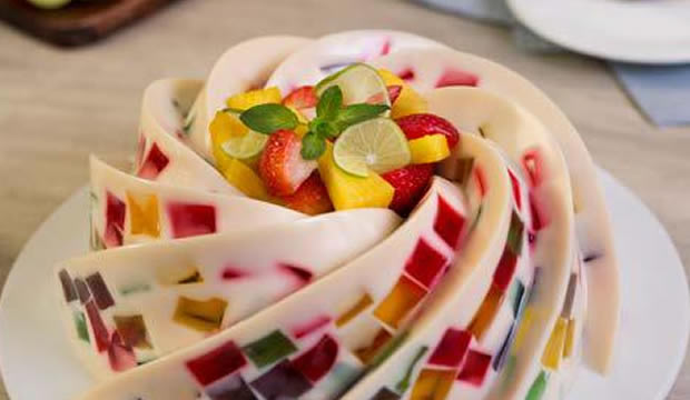 La gelatina de mosaico será tu mejor (y más delicioso) proyecto de fin de semana