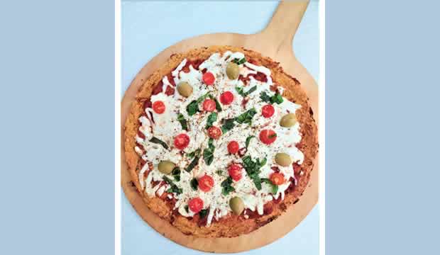 Pizza de zanahoria a la #MarchettiRules
