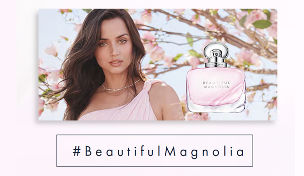 Estée Lauder presenta su nueva fragancia Beautiful Magnolia, inspirada en la emoción de una historia de amor