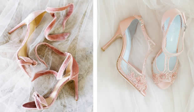 Este es el color más romántico para usar en los zapatos de la novia