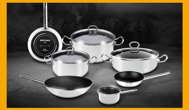 Si vives en CDMX y área metropolitana participa para ganar una de las dos baterías de cocina Vasconia Elegance Pearl con Fiancée Bodas
