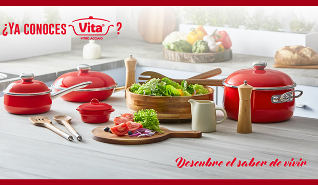 Vita: una colección exclusiva con la que lograrás crear experiencias únicas al momento de cocinar