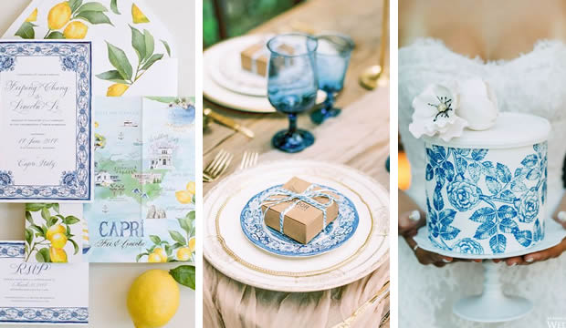 Ideas para una decoración de bodas inspirada en los emblemáticos azulejos de Portugal
