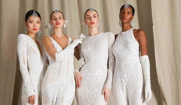 Naeem Khan colección novias Primavera 2022