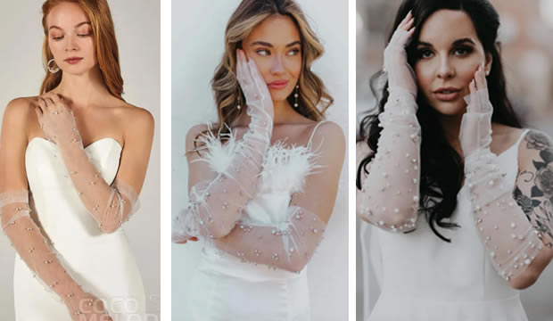 Los guantes de novia serán el accesorio más ‘cool’ de esta temporada nupcial