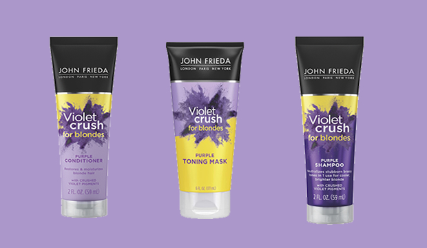 Si vives en CDMX y área metropolitana participa para ganar uno de los tres kits para cabello rubio Violet Crush John Frieda con Fiancée Bodas