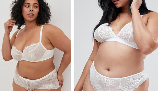 Lencería nupcial para novias curvy