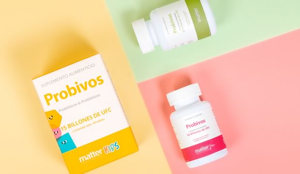 Matter, la marca de suplementos y vitaminas mexicana, lanza Probivos, su nueva línea de probióticos inteligentes