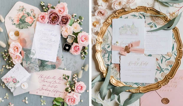 Impresionantes ideas de papelería nupcial inspirada en Los Bridgerton