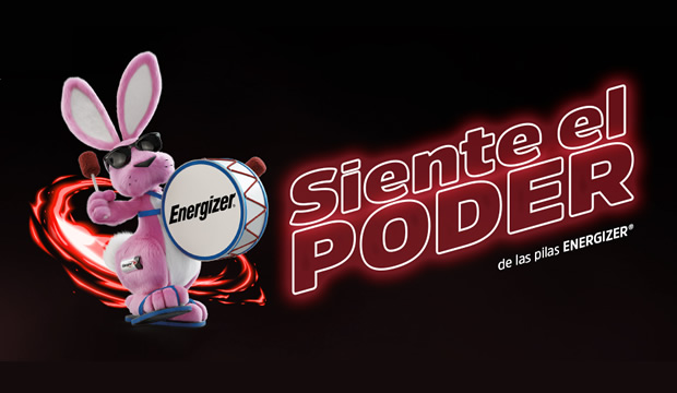 Siente el poder de las pilas Energizer