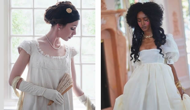 Vestidos de novia inspirados en Los Bridgerton que robarán el espectáculo