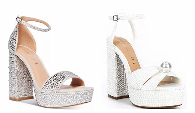 Zapatos de novia con plataforma, la opción perfecta para un look nupcial moderno