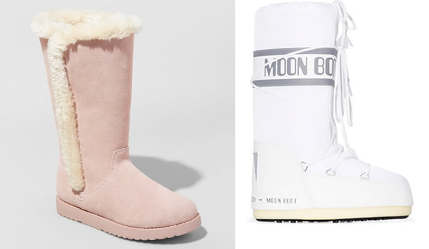 Cómodas botas de novia para sobrellevar el frío en una bonita boda de invierno