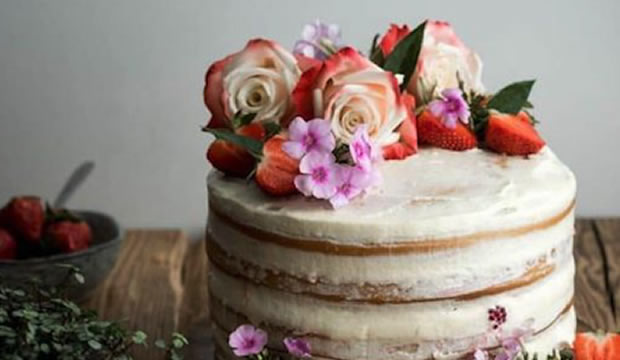 Los pasteles desnudos se convierten en la tendencia nupcial favorita de 2023