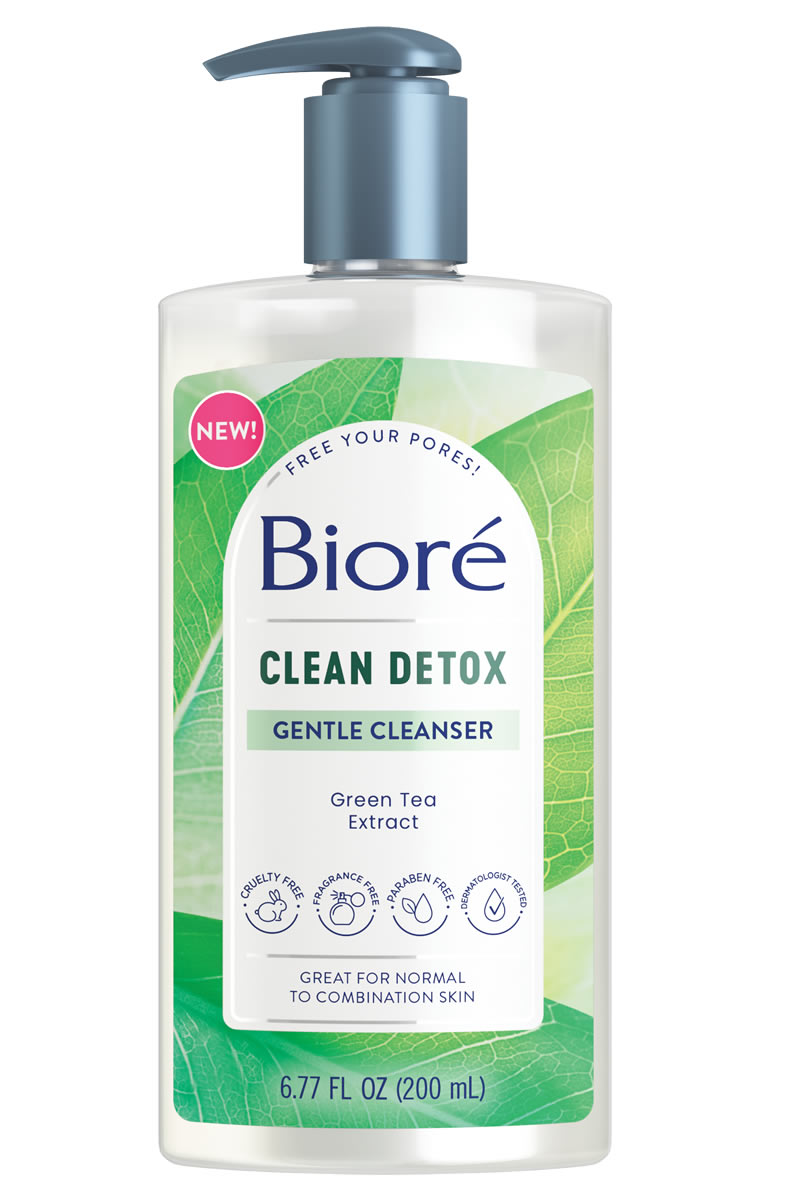 Ama suavemente tu piel sin dejar de lado tu amor por el planta con la nueva línea Bioré Clean Detox