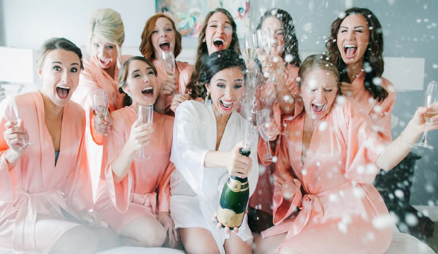 Elementos esenciales para la suite de la novia en las horas previas a la boda