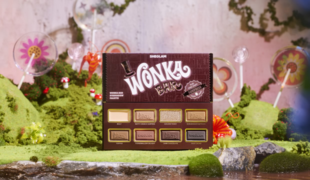 Sheglam x Willy Wonka: dulces colores para tu rostro con un toque de chocolate