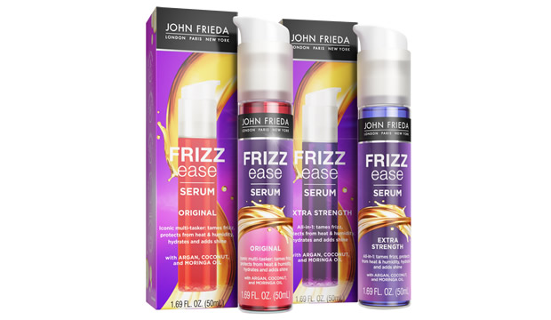 Alivia tu cabello del frizz con los nuevos sérums de John Frieda