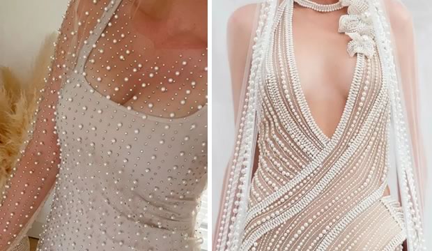 Los vestidos de novia con perlas serán la tendencia más romántica de 2024