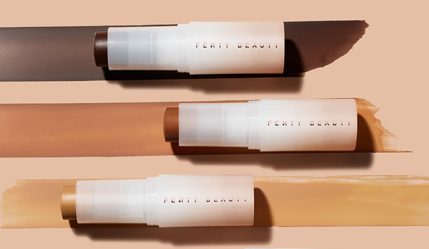 Fenty Beauty presenta Eaze Drop Blur + Smooth Tint Stick con cobertura tan ligera que se derrite con la piel