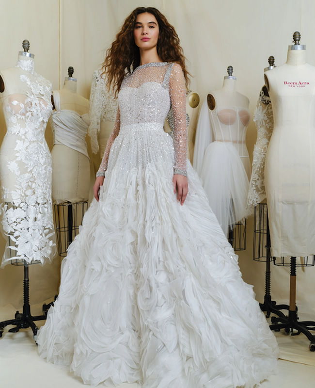 Reem Acra colección novias Otoño 2024