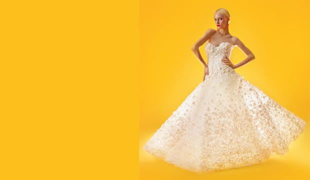 Yellow by Sahar colección novias Otoño 2024