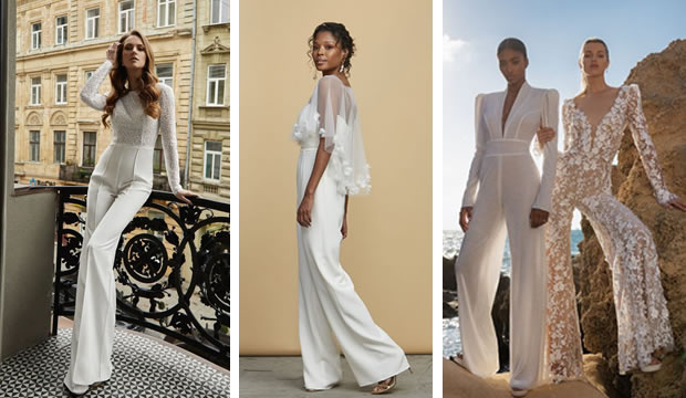 El jumpsuit continúa como favorito de las novias para este 2024