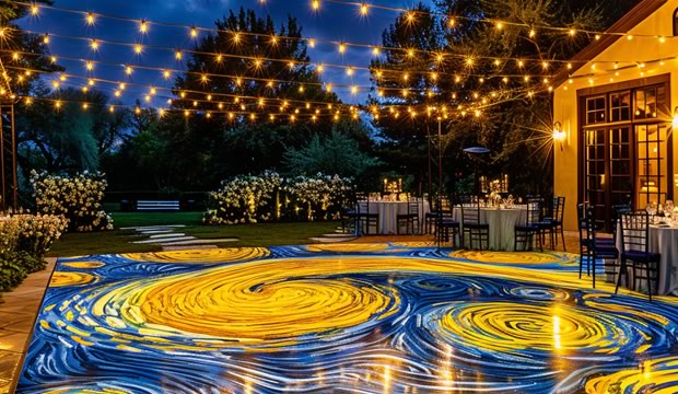 Velada de verano inspirada en Van Gogh