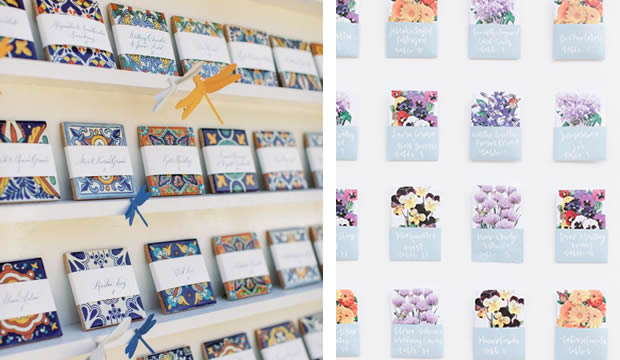 Ideas absolutamente fabulosas para colocar las tarjetas de acomodo de lugar en tu recepción de bodas