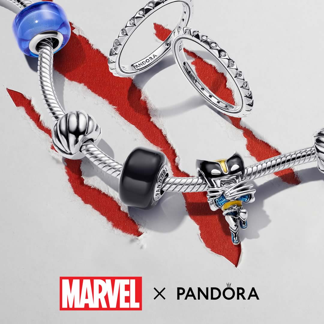 Deadpool & Wolverine, el nuevo capítulo en la colaboración Marvel x Pandora