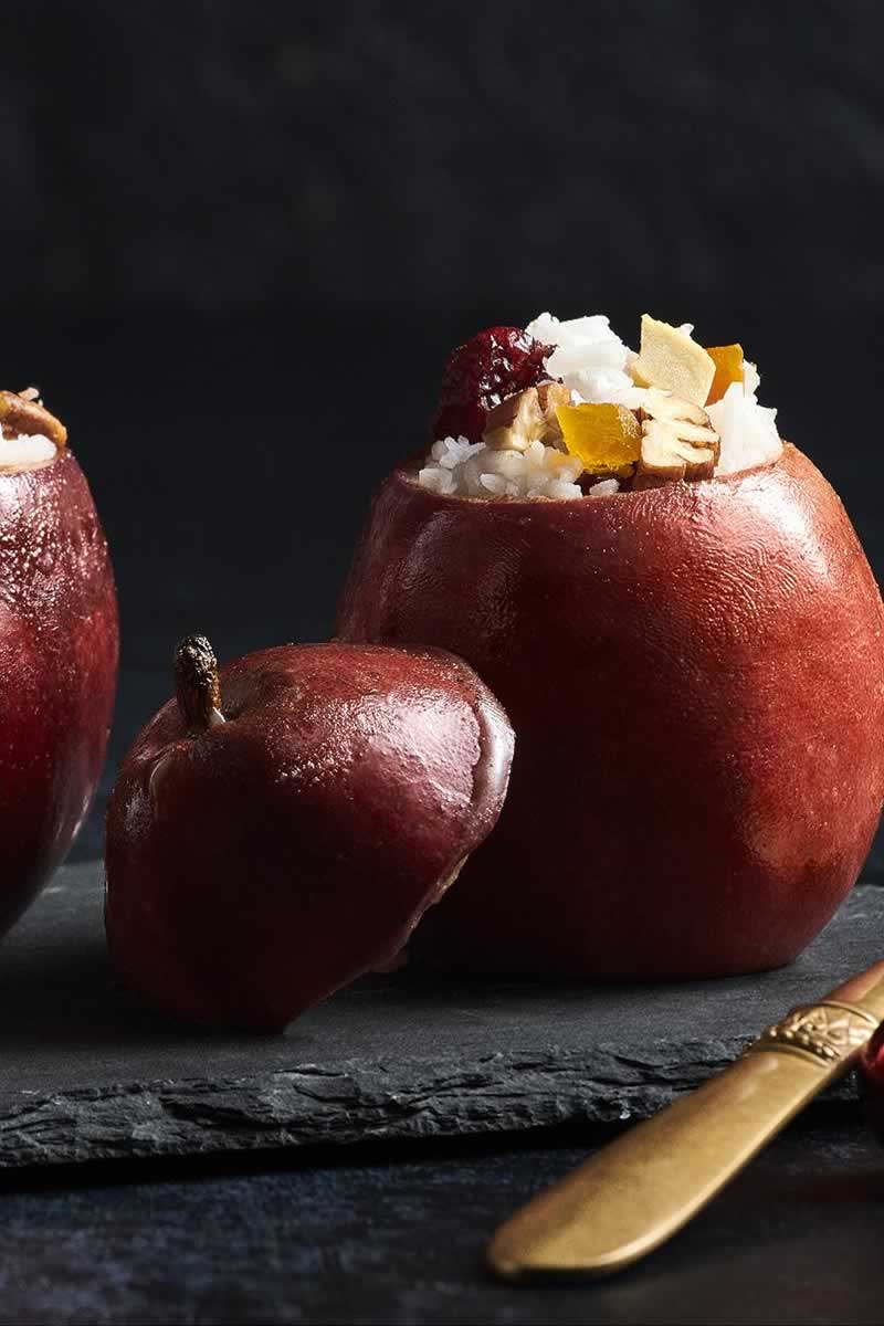 La receta de peras rellenas le dará un giro de tuerca a tus menús otoñales