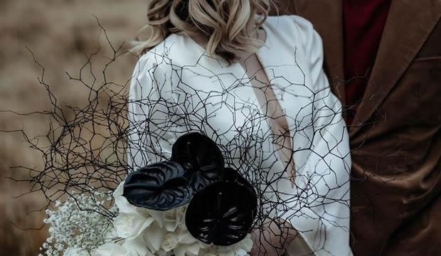 Hermosos ramos de novia con acentos en tonos ‘bold’ que te harán suspirar